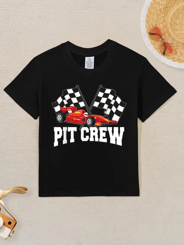 Pit Crew Kids Tee