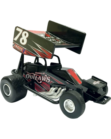 Pull Back Diecast Sprint Car