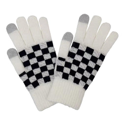 Plaid Checker Glove