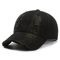 Distressed Denim Hat