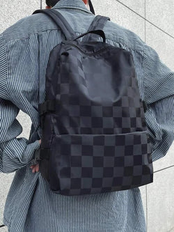 Lg. Checkered Backpack
