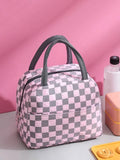 Checkered Lunch Bag