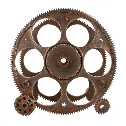 Gears And Wheels Wine Rack by Foster and Rye