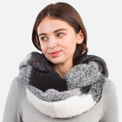 Fuzzy Knit Scarf