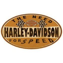 Need for Speed Oval Die-Cut and Embossed Magnet